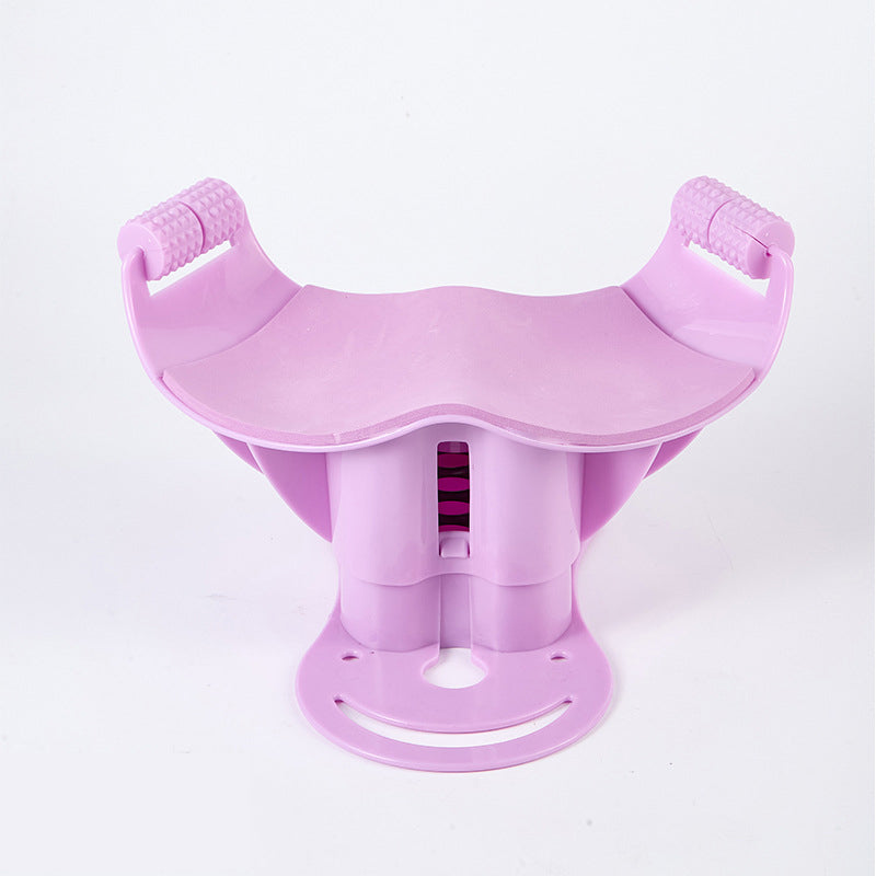 Purple Ergonomic Pelvic Floor & Glute Trainer - Home Workout Equipment for Hips and Inner Thighs