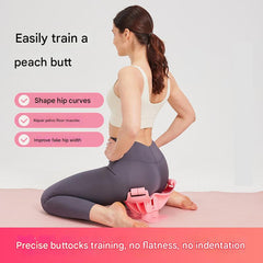 Green Ergonomic Pelvic Floor & Glute Trainer - Home Workout Equipment for Hips and Inner Thighs