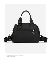 Purple Large Capacity Single Shoulder Bag – Waterproof Nylon Tote with Adjustable Strap, Multi-Functional Design for Everyday Use