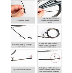 2PCS Green Pro-Grade Speed Jump Rope with Knurled Aluminum Handles - Ball Bearing System for CrossFit, Boxing & Double Unders