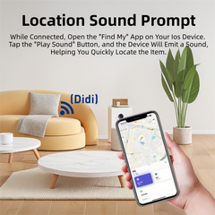 Ultra-Slim 2mm Glass Card Tracker for iOS - Global GPS Location Finding for Wallet, Keys, and Luggage