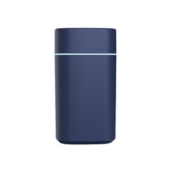 Blue 2-in-1 Ultrasonic Air Humidifier with 7-Color LED Night Light - Quiet Desktop Mini Humidifier for Home, Office, Bedroom