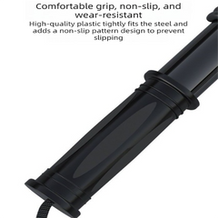 Black Power Twister Bar Upper Body Workout Equipment Chest Expander Arm Strengthener Spring Exerciser for Men Home Gym(40kg)