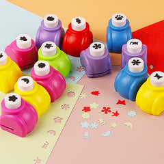 10 Pack Mini Paper Craft Punch Set DIY Scrapbooking Hole Puncher Shapes for Kids Art & Card Making