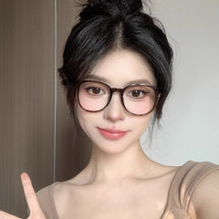 3 Pack Grey Women's Blue Light Blocking Glasses Non-Prescription 0 Degree Large Frame Lightweight Eyewear for Computer Gaming Office Australian Fashion