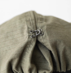Oversized Slouchy Newsboy Cap - Vintage Japanese Style Baker Boy Hat - Soft Textured Fabric - Olive Green (Adjustable 54-60cm)