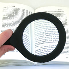 Brillar Light Up Magnifying Glass with COB LED Technology-Black/Navy