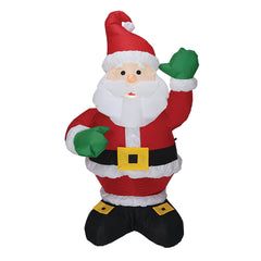 Inflatable LED Standing Santa Claus Christmas Decoration 120 CM-NSW_Rural