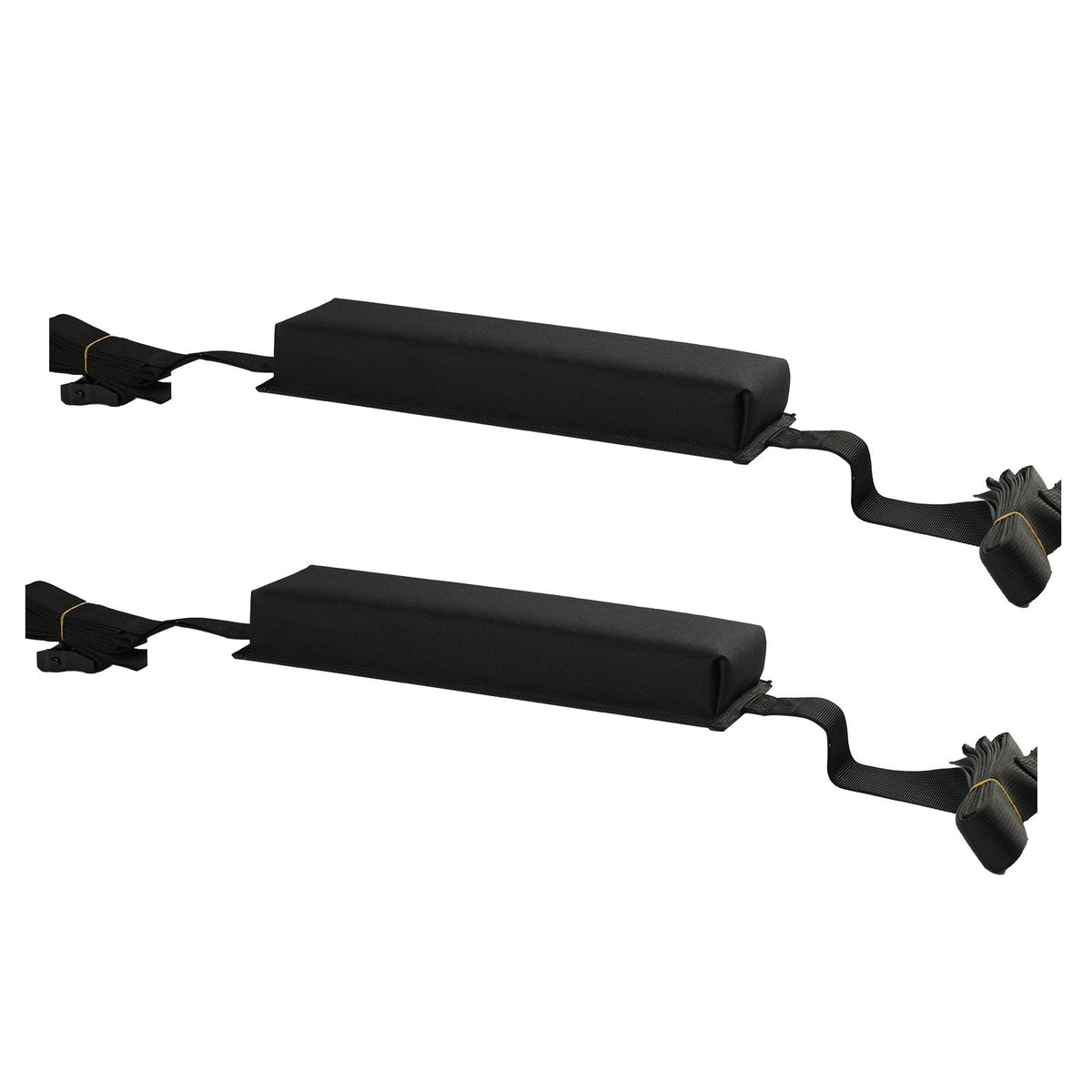 VEVOR Soft Roof Rack Pads 15.5in 176lbs Load Capacity for Kayak Canoe Surfboard