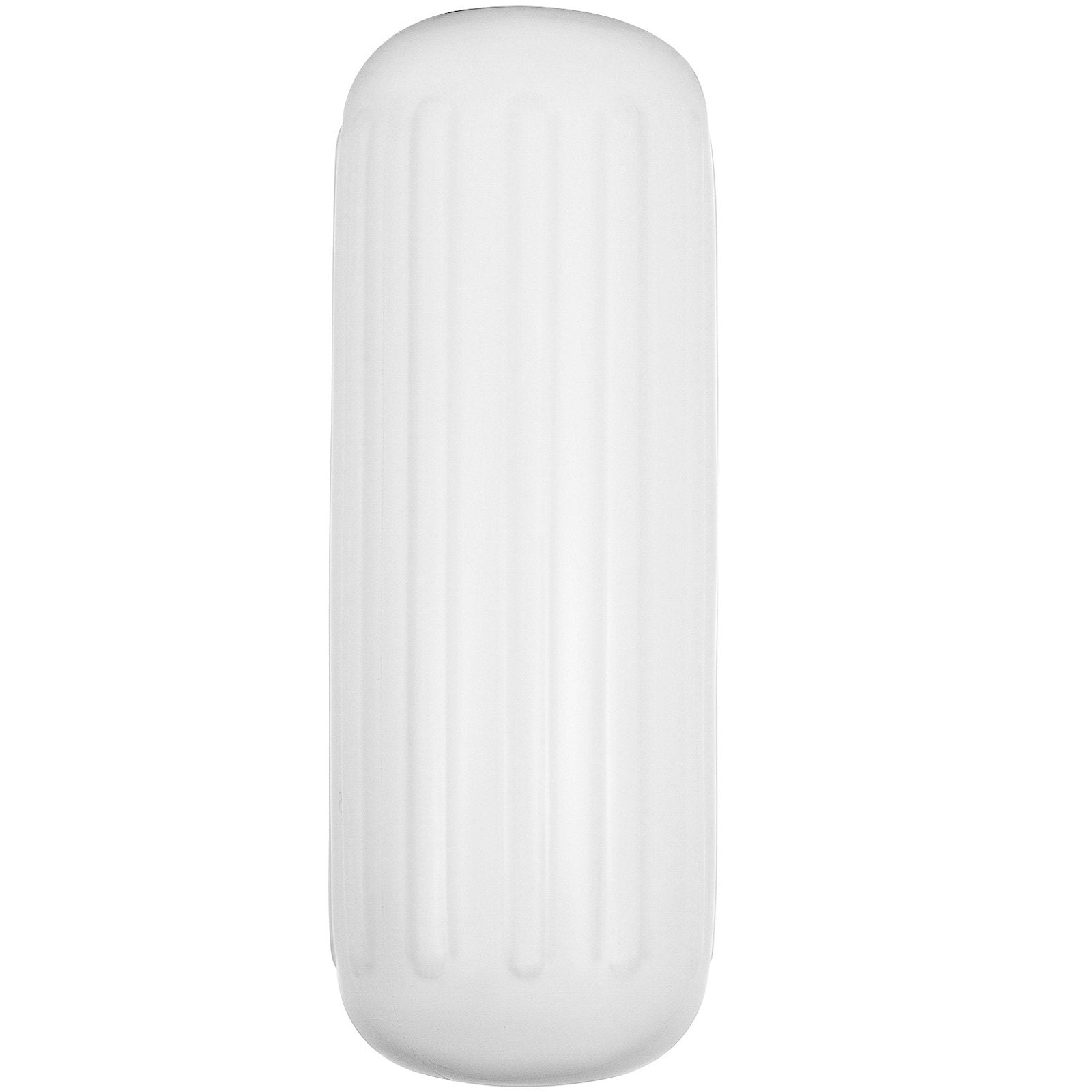 VEVOR 4 Ribbed Boat Fender 10" x 28" White Center Hole Bumper Mooring Protection