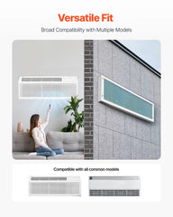 VEVOR Air Conditioner Wall Sleeve 42 in Universal Through the Wall AC Sleeve