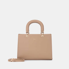 Bagco Valette Leather Satchel-Pink