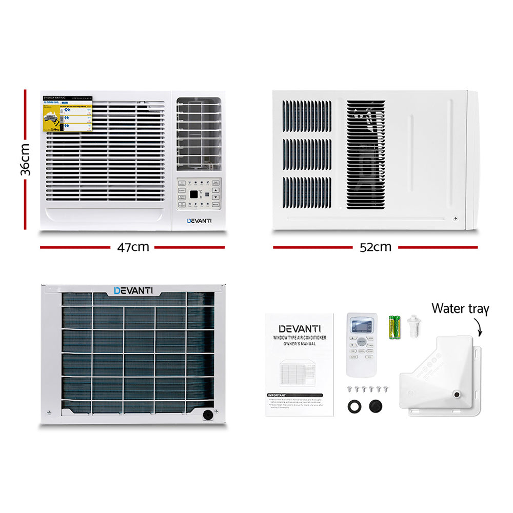 Devanti Window Air Conditioner 1.7kW-TAS_Metro