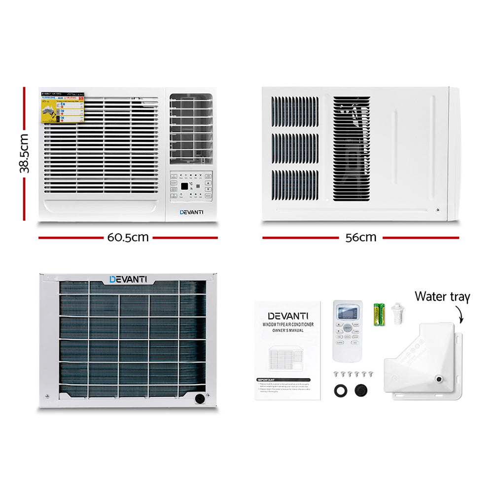 Devanti Window Air Conditioner 2.7kW-ACT