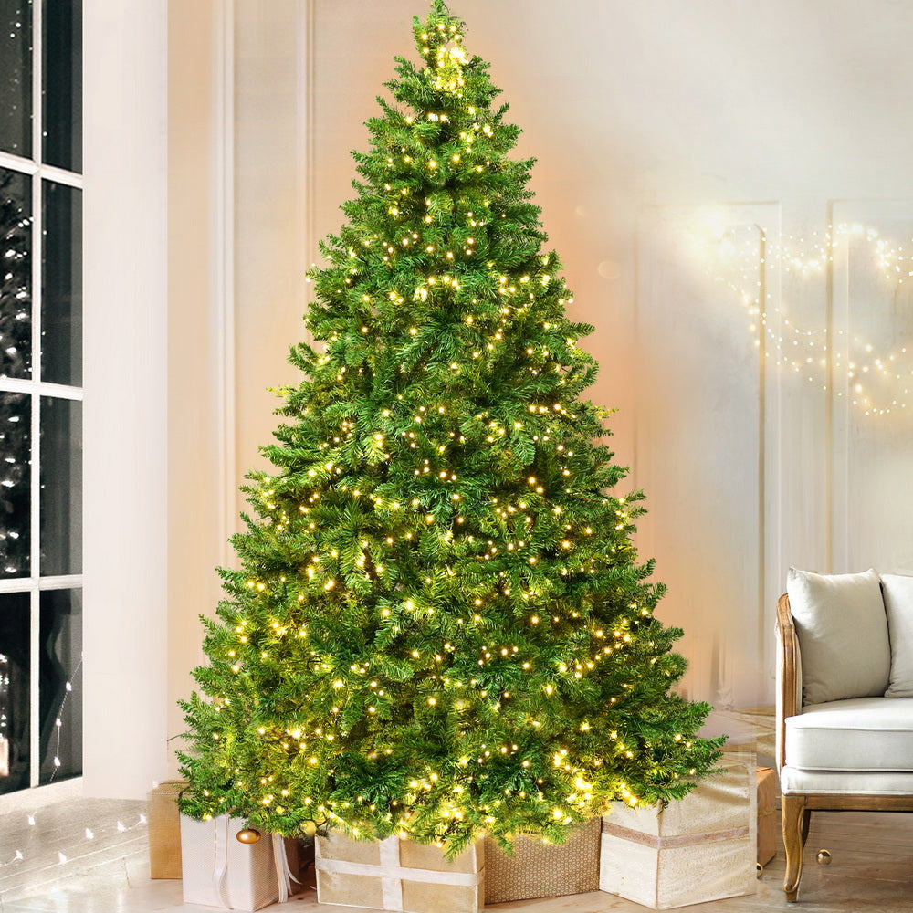 Jingle Jollys Christmas Tree 2.1m Xmas Tree Decorations 1134 LEDs-QLD_Metro