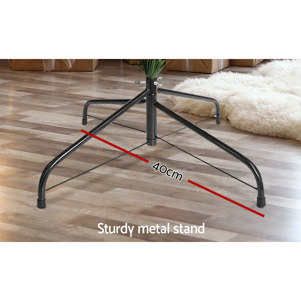 Jingle Jollys Christmas Tree 1.8M Xmas Tree Decorations 1980 LEDs 8 Light Mode