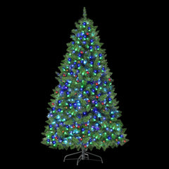 Jingle Jollys Christmas Tree 1.8m RGB Remote LED Tree Party Decoration 890 Tips-VIC_Rural