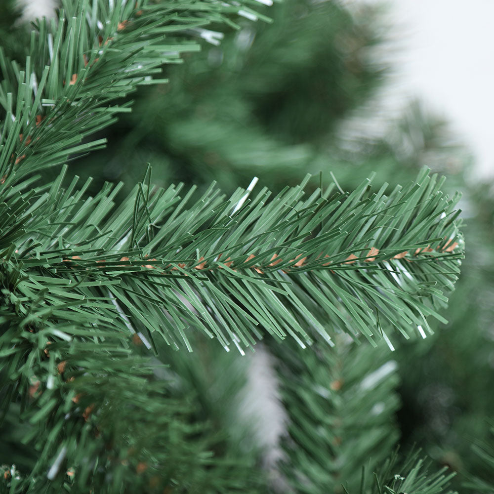 Jingle Jollys Christmas Tree 2.4M Xmas Tree Decorations Green 1500 Tips-NT_Rural