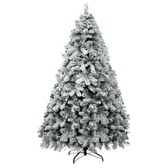 Jingle Jollys Christmas Tree 1.8m Snow Flocked Xmas Tree Decorations 468 Tips-TAS_Rural