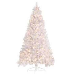 Jingle Jollys Christmas Tree 2.1m 500 LED Xmas Tree Decorations White 1260 Tips-ACT