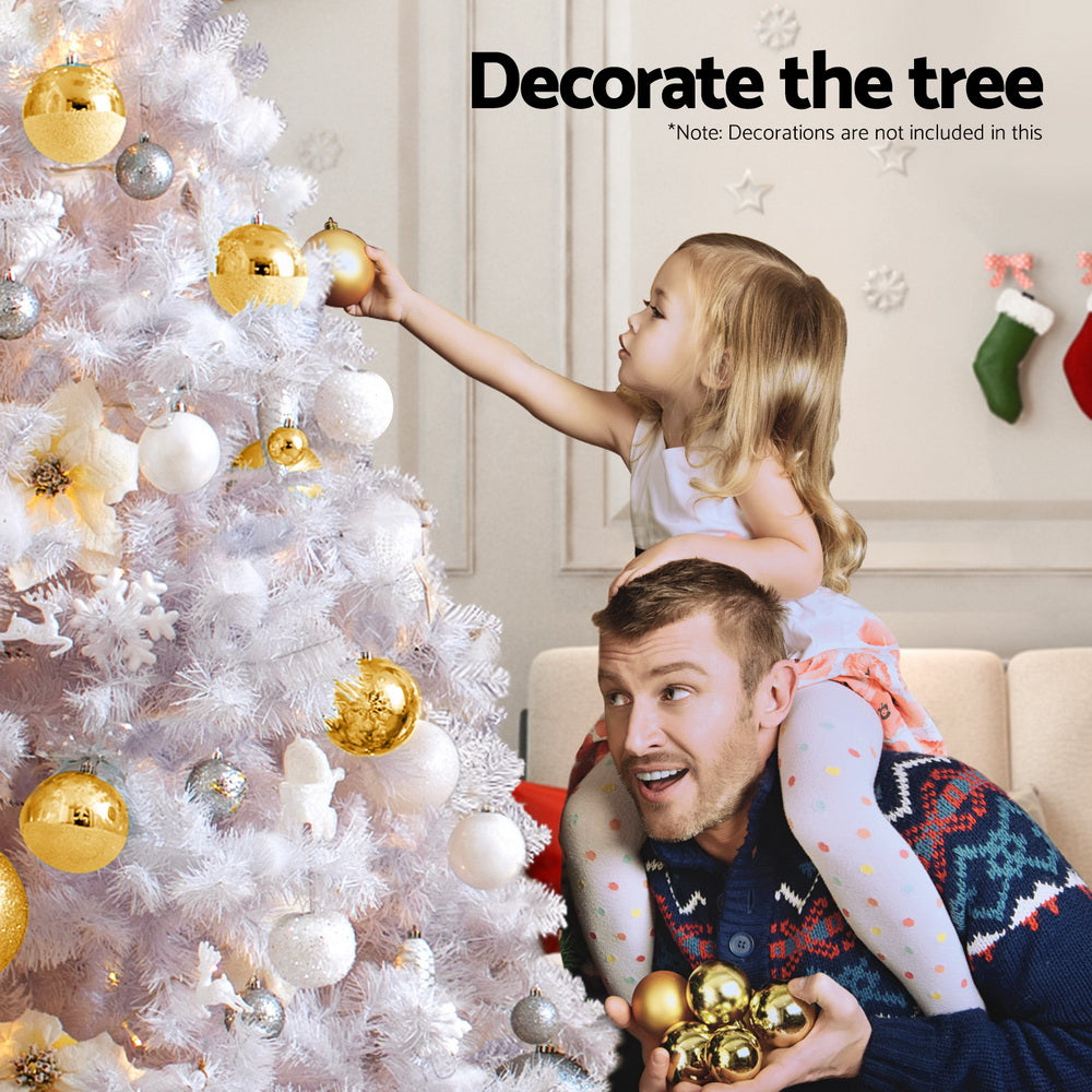 Jingle Jollys Christmas Tree 2.1m RGB Remote Xmas Party Decorations 1310 Tips-SA_Metro