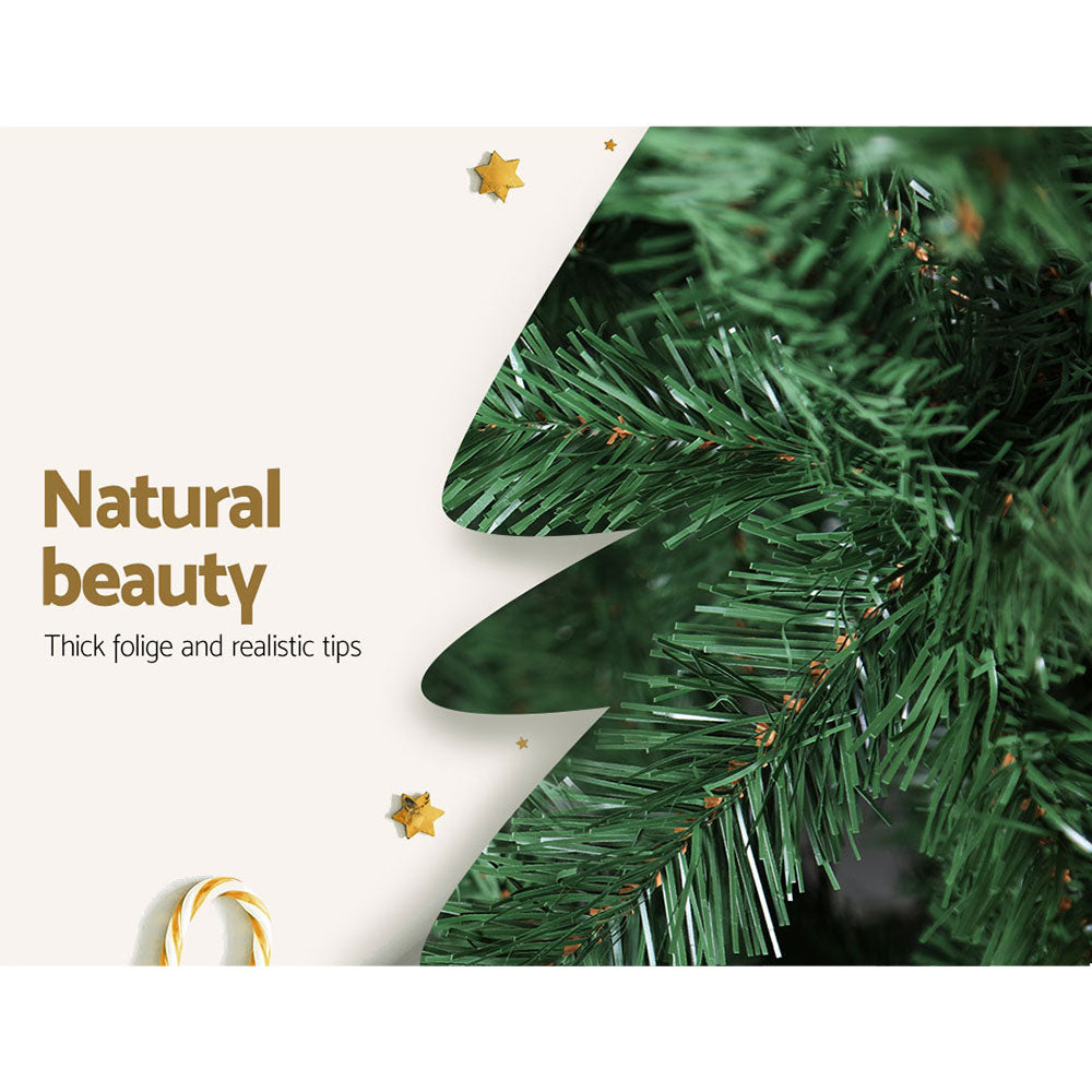 Jingle Jollys Christmas Tree 2.7m Green Xmas Tree Decorations 1590 Tips-NT_Rural