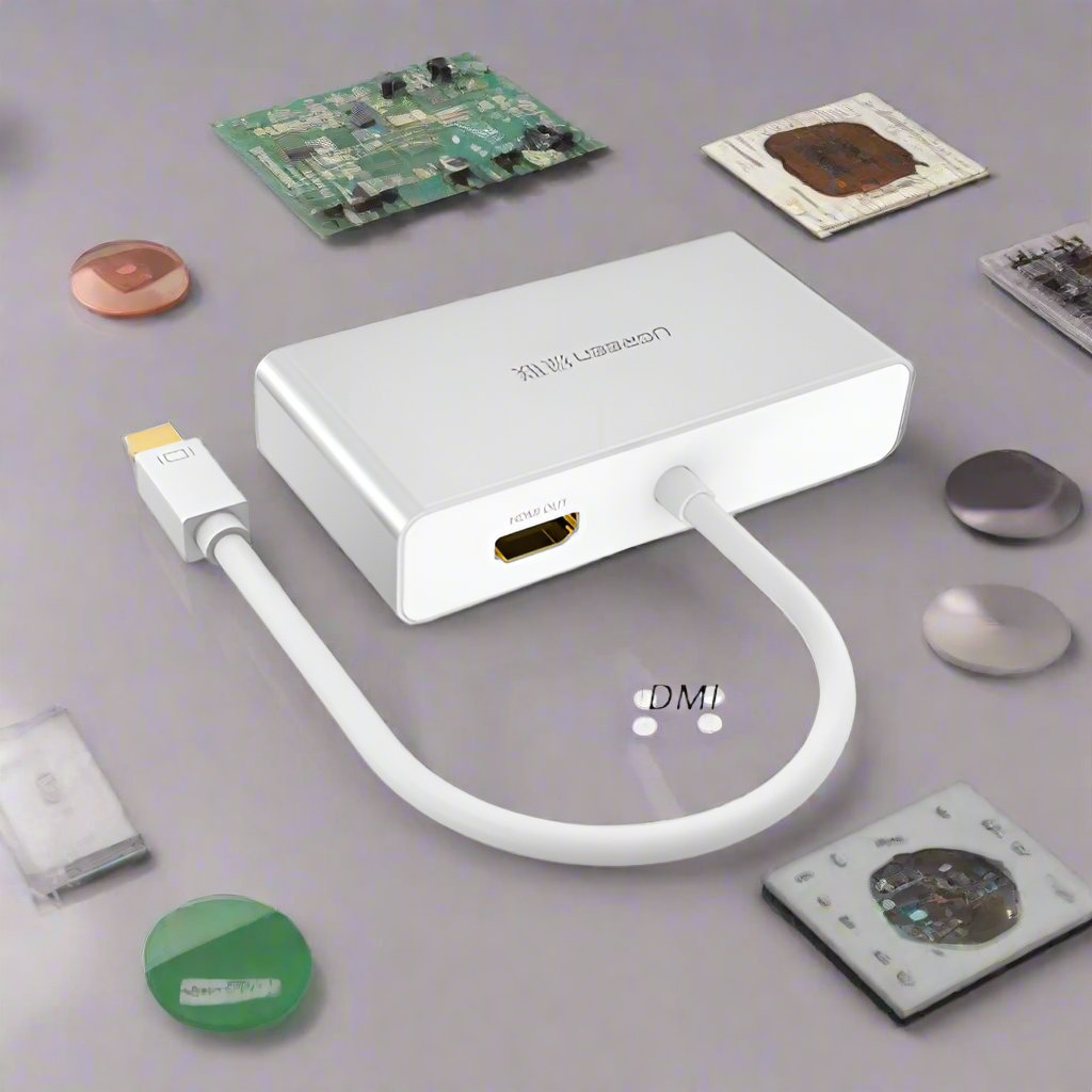 UGREEN 3-in-1 Mini DisplayPort to HDMI&VGA&DVI converter - white (10438)