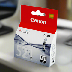 Canon CLI521BKBlack ink tank iP3600, iP4600, MP540, MP620a