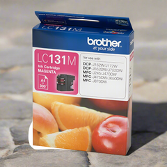 Brother LC-131M Magenta Ink Cartridge - to suit DCP-J152W/J172W/J552DW/J752DW/MFC-J245/J470DW/J475DW/J650DW/J870DW - up to 300 pages