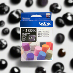 BROTHER LC-133BK Black Ink Cartridge - MFC-J6520DW/J6720DW/J6920DW and DCP-J4110DW/MFC-J4410DW/J4510DW/J4710DW and DCP-J152W/J172W/J552DW/J752 600 pages