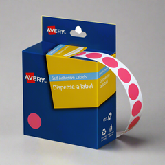 AVERY Display Pink 14mm Roll 1050