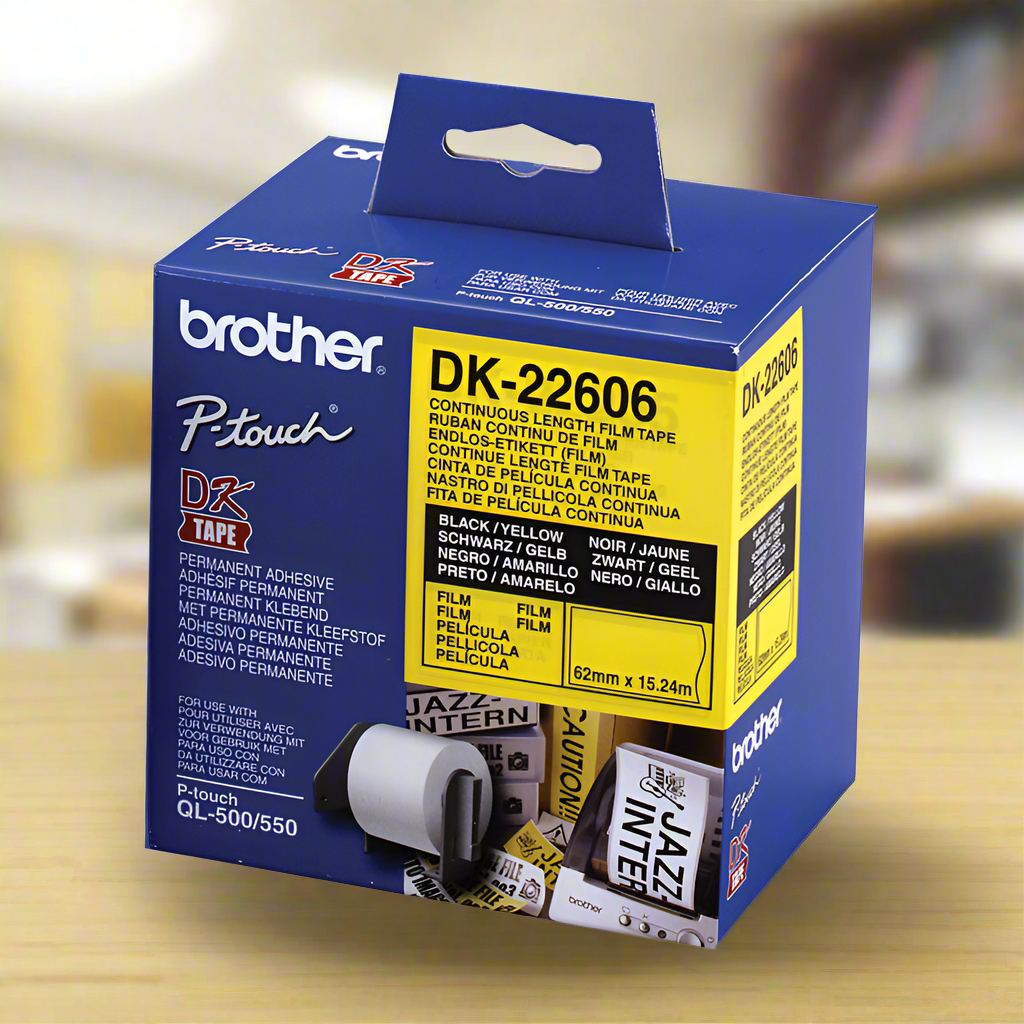 BROTHER DK22606 Yellow Roll