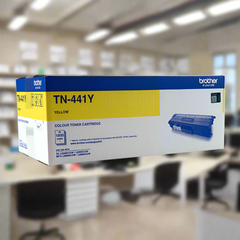 Brother TN-443Y Colour Laser Toner - High Yield Yellow - to suit HL-L8260CDN/8360CDW MFC-L8690CDW/L8900CDW - 4,000 Pages