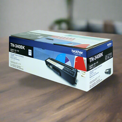 BROTHER TN-340BK Colour Laser Toner - Standard Yield Black, HL-4150CDN/4570CDW, DCP-9055CDN, MFC-9460CDN/9970CDW - 2500 pages