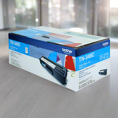 BROTHER TN-340C Colour Laser Toner - Standard Yield Cyan, HL-4150CDN/4570CDW, DCP-9055CDN, MFC-9460CDN/9970CDW - 1500 pages