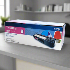 Brother TN-348M Colour Laser Toner - Super High Yield Magenta - HL-4150CDN/4570CDW, DCP-9055CDN, MFC-9460CDN/9970CDW - 6000 pages