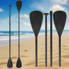 Alloy Adjustable 2-part SUP Paddle Stand Up Paddle Board Edge Guard 160-215cm Double-NSW_Metro