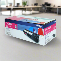 BROTHER TN-340M Colour Laser Toner - Standard Yield Magenta, HL-4150CDN/4570CDW, DCP-9055CDN, MFC-9460CDN/9970CDW - 1500 pages