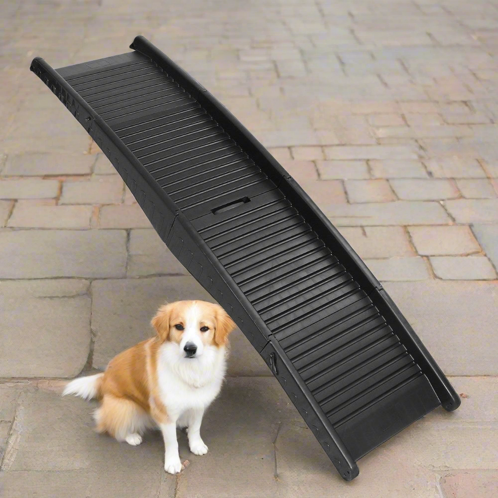 i.Pet Dog Ramp Pet Stairs Steps For Car SUV Ladder Travel Foldable Portable