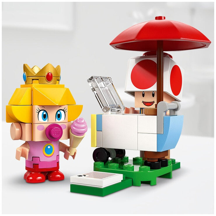 LEGO Super Mario: Mario Kart – Baby Peach & Grand Prix Set, Racing Toy 72036