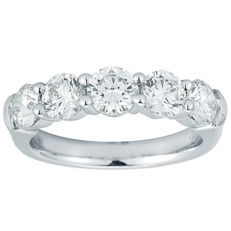 Platinum 2.0ctw Round Diamond Ring