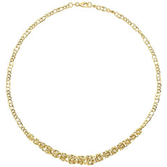 14KT Yellow Gold Graduated Necklace