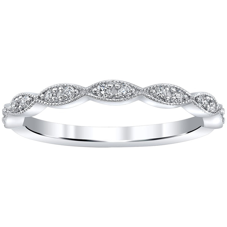 18KT White Gold 1.00ctw Diamond Bridal Ring Set