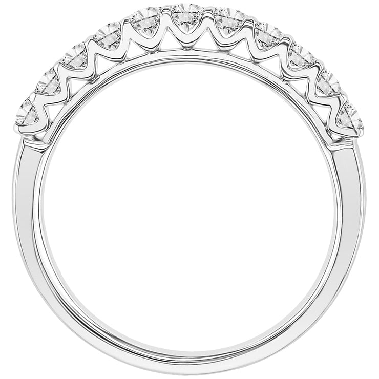 18KT White Gold Round 0.45ctw Diamond Ring