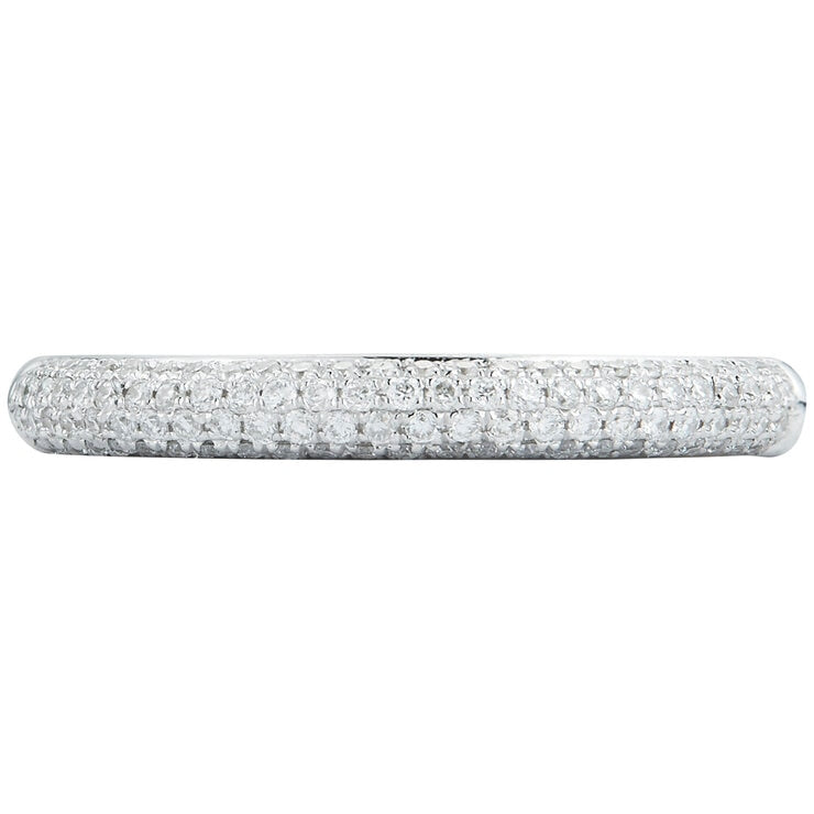 18KT White Gold 1.38ctw Diamond Bridal Set With 0.80ctw Centre