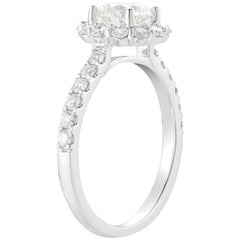 18KT White Gold 2.10ctw Diamond Bridal Set