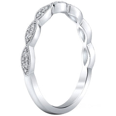 18KT White Gold 1.00ctw Diamond Bridal Ring Set