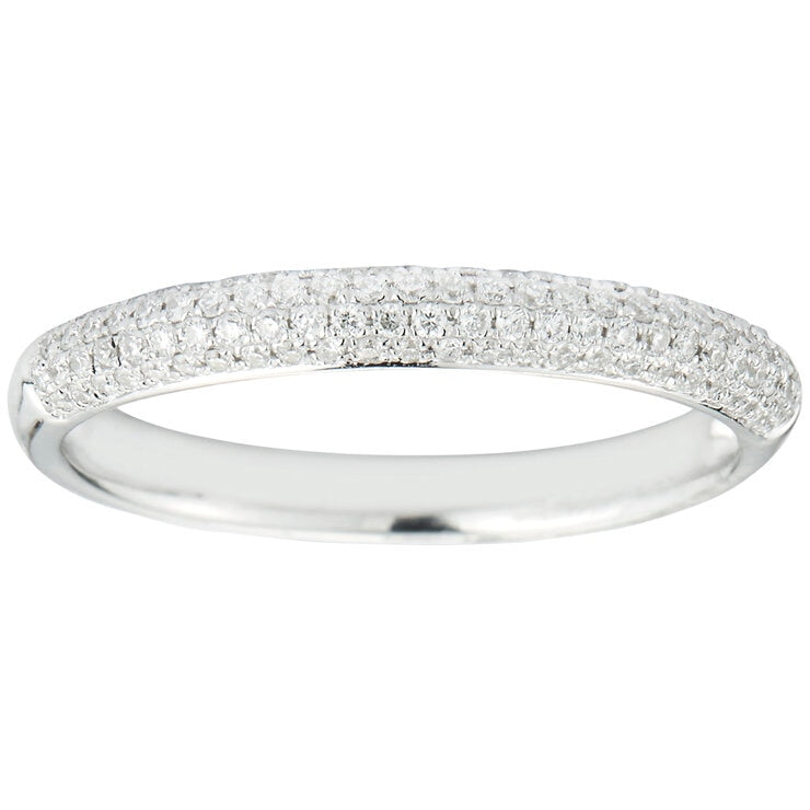 18KT White Gold 1.38ctw Diamond Bridal Set With 0.80ctw Centre