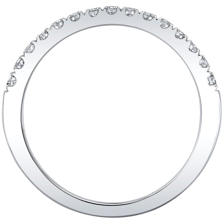 18KT White Gold 2.16ctw Diamond Bridal Set With 1.00ctw Centre Ring