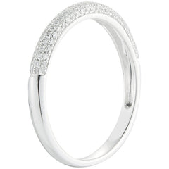 18KT White Gold 1.38ctw Diamond Bridal Set With 0.80ctw Centre